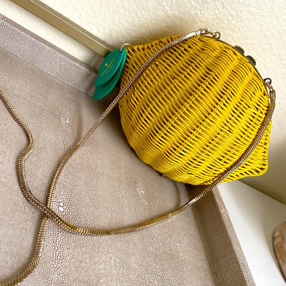 Kate Spade Rattan bag